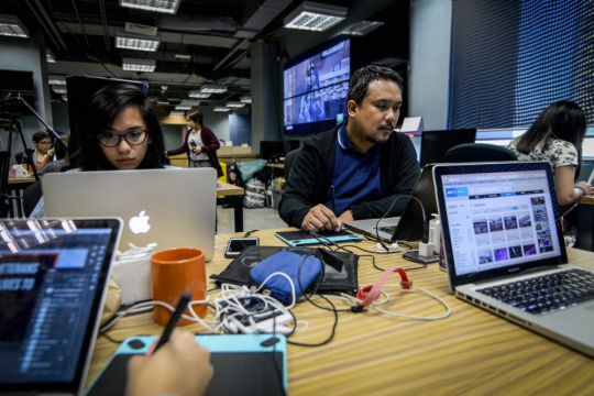 Why are information and free media development priorities?