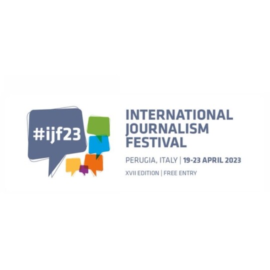 MDIF team speak at the International Journalism Festival