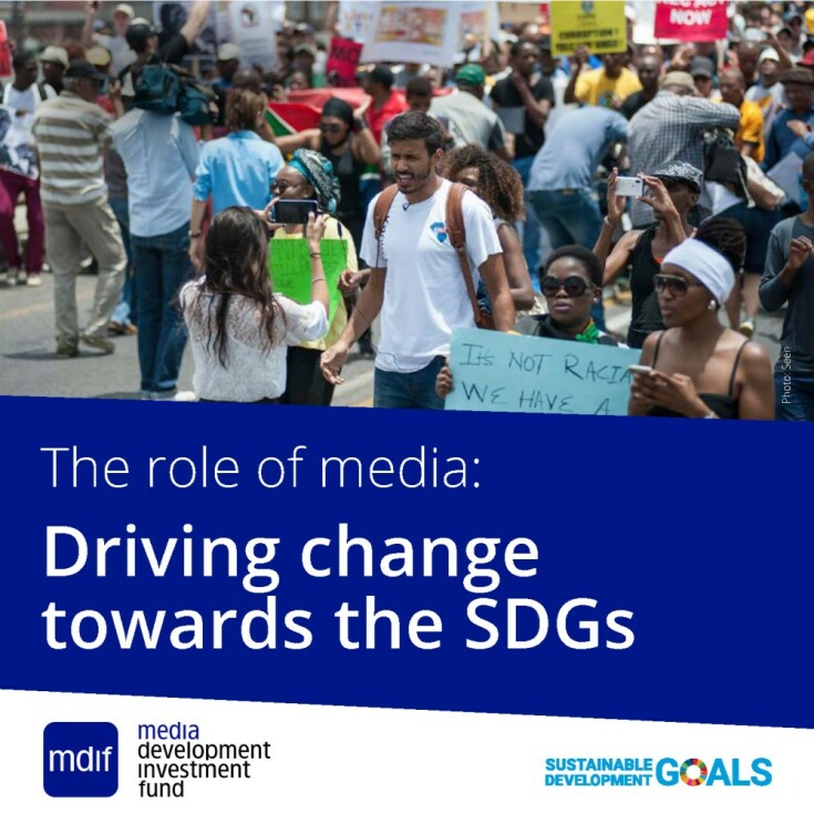 The role of media: Driving change towards the SDGs